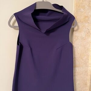 Maria Pinto m2057 Sculptural Harrington Top Purple